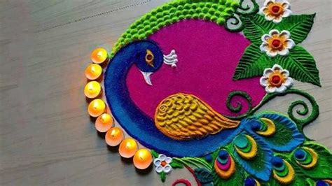 Diwali Simple Rangoli Designs 2022 Know How To Make Easy And Beautiful Diwali Rangoli Designs