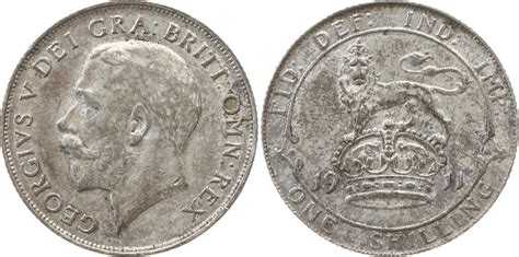 Großbritannien Shilling 1911 George V 1910 1936 Sehr schön