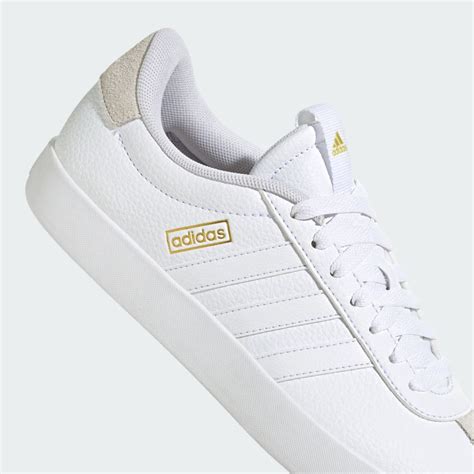 Adidas Vl Court Low Skateboarding Shoes White Adidas Uae