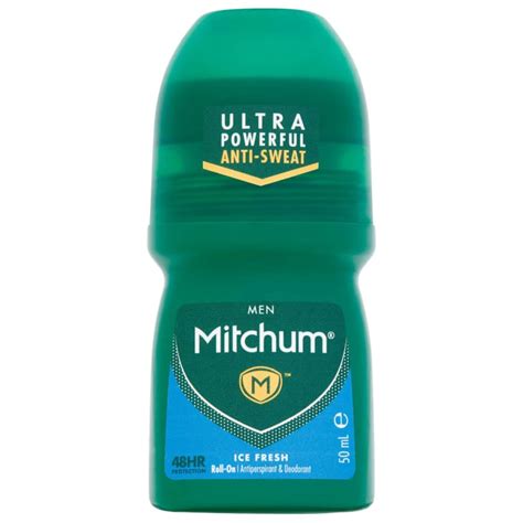 Mitchum Men S Roll On Antiperspirant Ml Ice Fresh B M