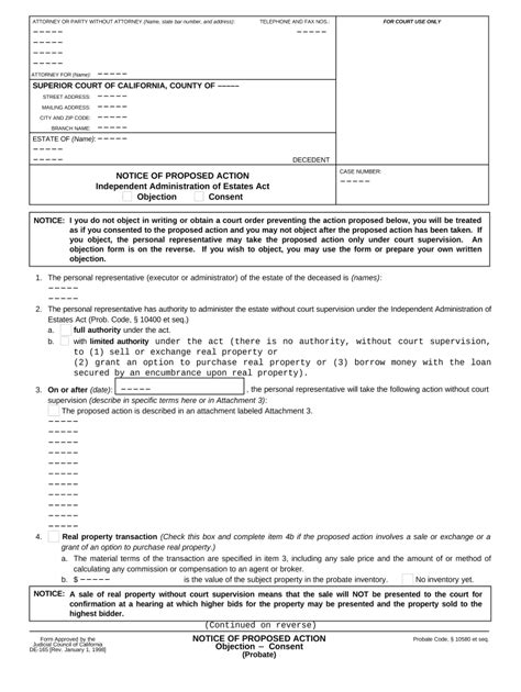 How To Write An Objection Letter For Probate Court Fill Out Sign