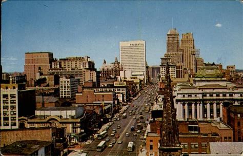 Broad Street Looking North Newark Nj