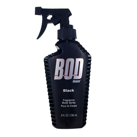 Bod Man Black Body Spray By Parfums De Coeur