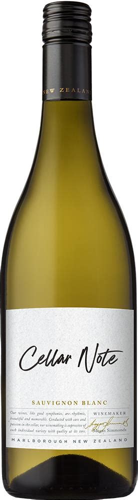 Cellar Note Marlborough Sauvignon Blanc 2022 Buy Nz Wine Online