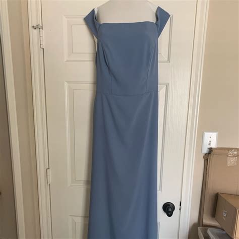 Dessy Collection Dresses Periwinkle Bridesmaid Dress Poshmark