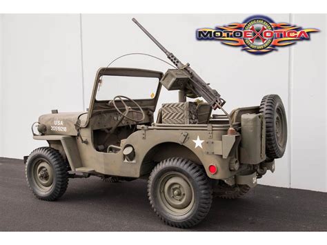 1952 Willys Military Jeep For Sale ClassicCars CC 791583