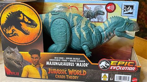 Jurassic World Chaos Theory Wild Roar Majungasaurus Major Epic