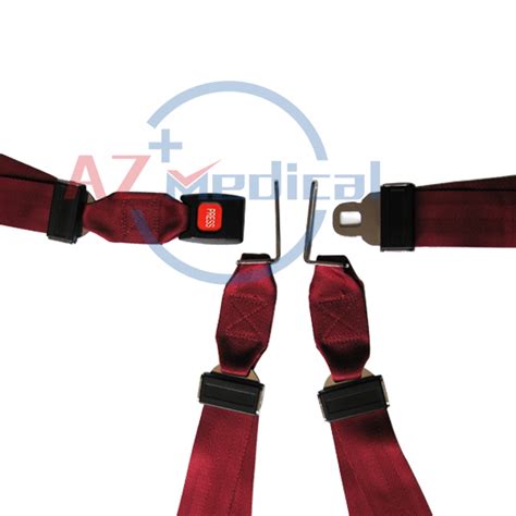 Restraint Strap Shoulder Harness System With Metal Buckle