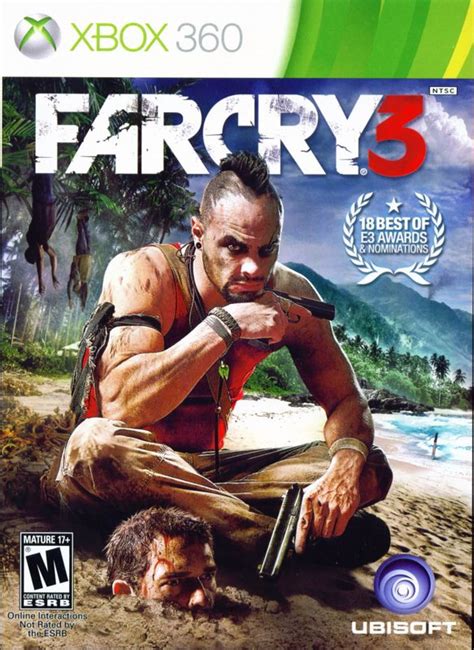 Far Cry 3 (2012) Xbox 360 box cover art - MobyGames