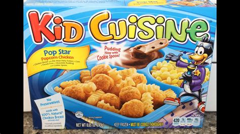 Kid Cuisine Popcorn Chicken Review Youtube