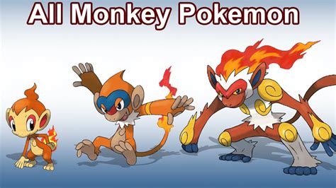 How Many Monkey Shaped Pokemon Are There Pokemon That Look Like Monkey