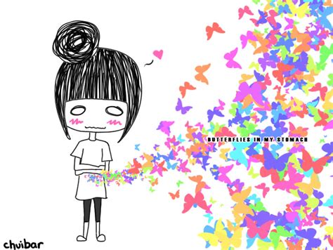 Butterflies in my Stomach by chuibar on DeviantArt