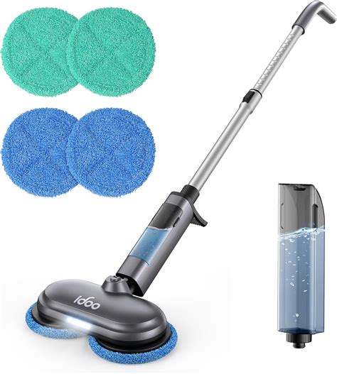 IDOO Electric Mop Dual Motor Cordless Hard Floor Cleaner With