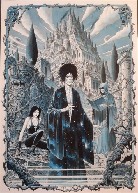 Giorgio Comolo Commission Sandman Neil Gaiman Comic Art Sandman