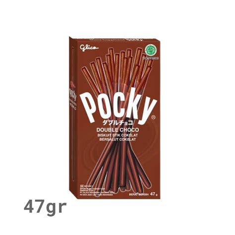 Jual Pocky Biskuit Stik Double Chocolate Gr Shopee Indonesia