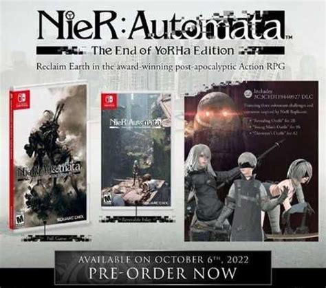 Nier Automata The End of Yorha Edition Switch Festima Ru частные