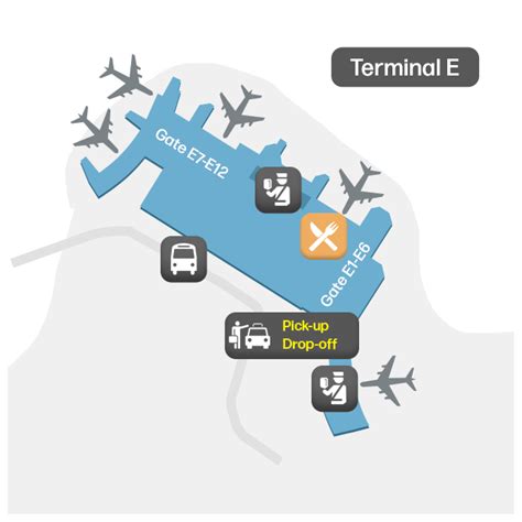 Boston Logan Airport Bos Find Terminal Map With Gates