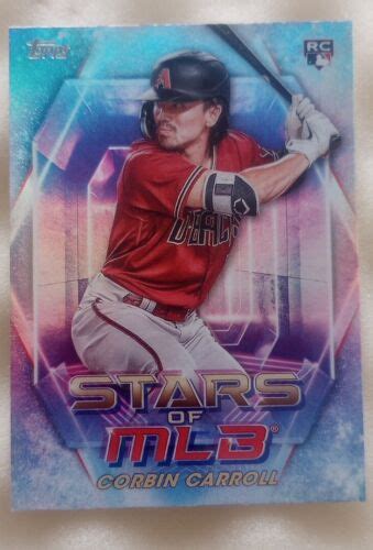 Topps Series Corbin Carroll Stars Of The Mlb Rookie Card Smlb