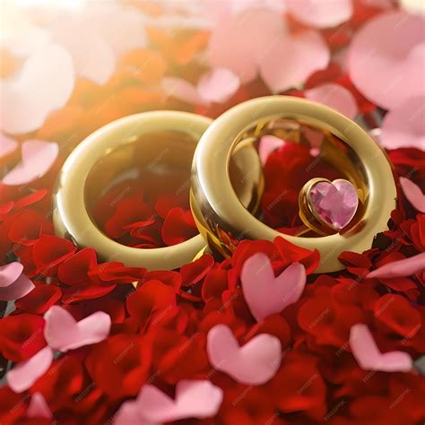 Premium Photo Wedding Ring Symbolizes Love And Togetherness With