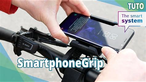 Bosch Smartphonegrip Smart System Montage Du Support Ebike24fr Youtube