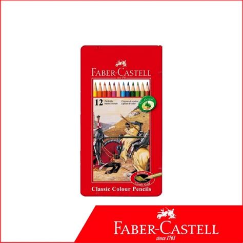 Jual Faber Castell Classic Colour Pencil Tin Case Pensil Warna Isi