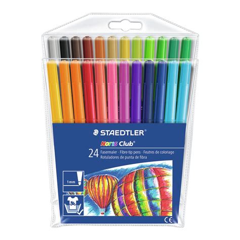 Staedtler Noris Club Fibre Tip Pens Pack Big W