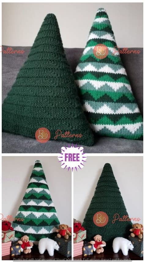 Knit Christmas Tree Hat Free Patterns Artofit