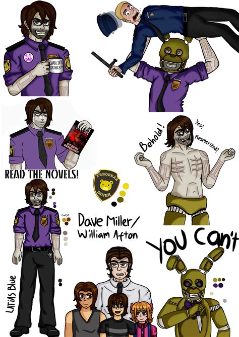 Dave Miller William Afton Remake By Latiasblue On Deviantart