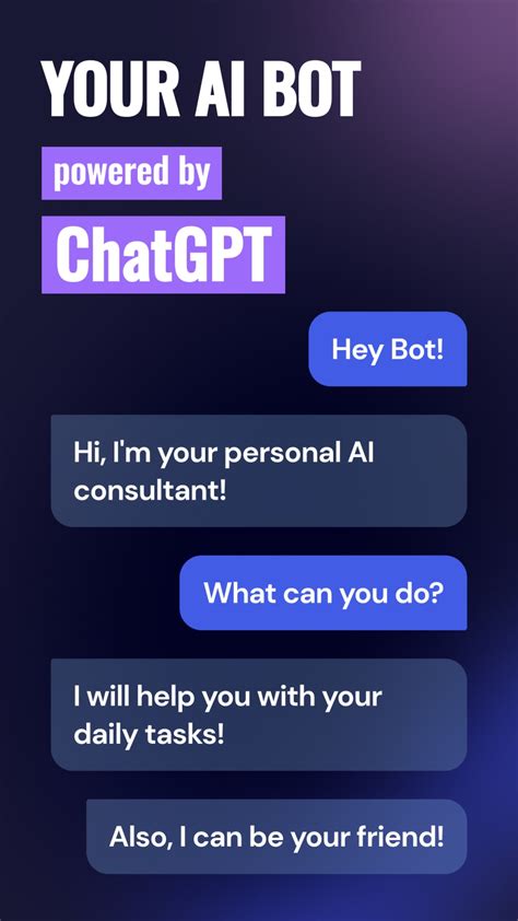 Iphone Için Ai Chatbot Personal Assistant İndir