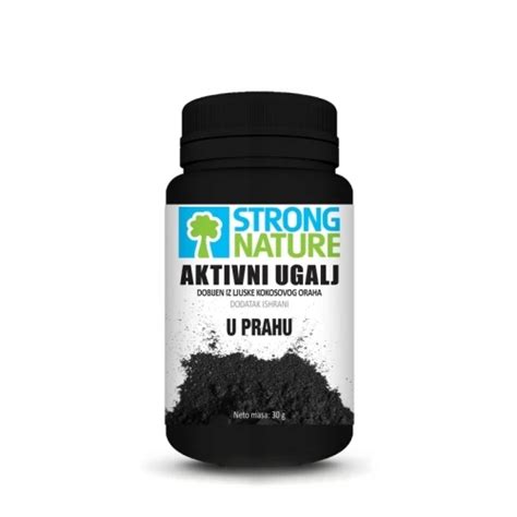 Aktivni Ugalj U Prahu 30g Strong Nature®