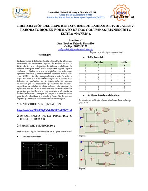 Anexo 1 Plantilla Universidad Nacional Abierta Y A Distancia UNAD