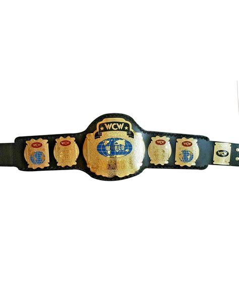 WCW World Tag Team Wrestling Championship Belt Aspire Leather