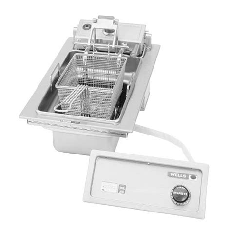 Wells F Lb Built In Electric Countertop Autolift Fryer V