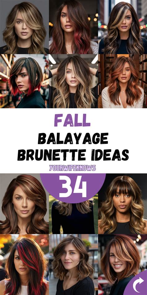 Stunning Fall Balayage Brunette Ideas To Try This Season
