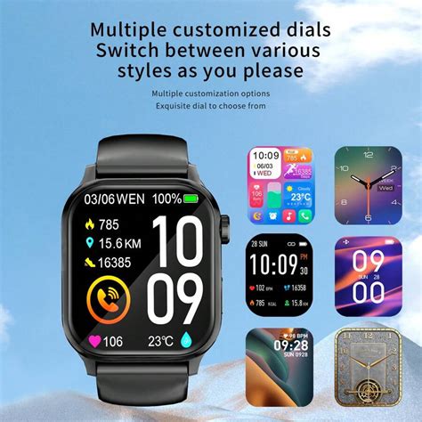 SENBONO Smart Watch Fitness Tracker Heart Rate Blood Oxgyen Monitor