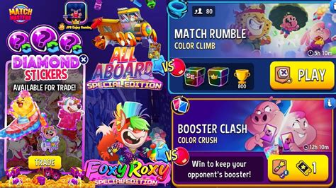 Match Rumble Player Color Climb Blow Em Up Booster Clash Color