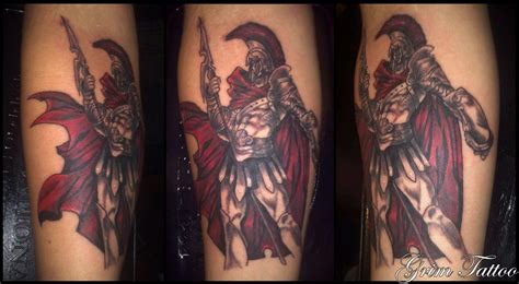 300 Spartan Tattoo By Grimtattoo On Deviantart Spartan Tattoo