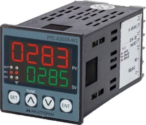 On Off Multispan PTC 4202A Programmable Temperature Controller At