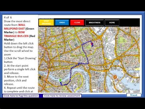 TFL TOPOGRAPHICAL TRAINING IN ENGLISH LANGUAGE ROTHERHITE TUNNEL ROUTE