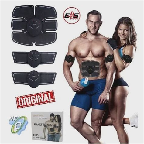 Aparelho Tonificador Muscular Ems Perna Bra O Abdominal Smart Fitness