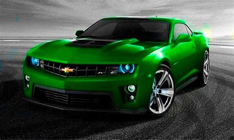 Chevrolet Camaro Green Photo Gallery #1/9