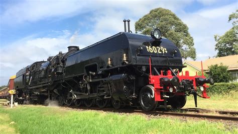 Sydney Trains Vlog 915 The Return Of Garratt Steam Loco 6029 Youtube