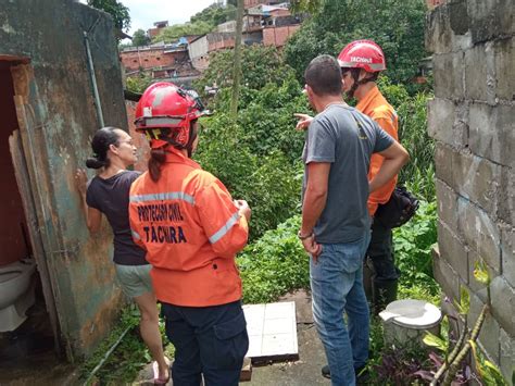 Protección Civil Táchira Alerta Ante Las Precipitaciones • Diario De