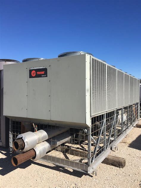 Trane 250 Ton Air Cooled Chiller Texas Used Chillers