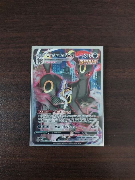 UMBREON VMAX TRAINER GALLERY TG23 FULL ART BRILLIANT STARS POKEMON TCG