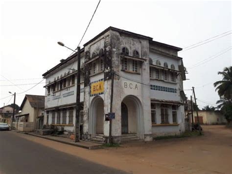 Grand Bassam Is A Unesco Town Along The Coast Of The Ivory Coast