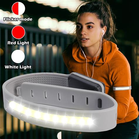 COB Ultra Light Jogging Light Outdoor Sports Night Running Light