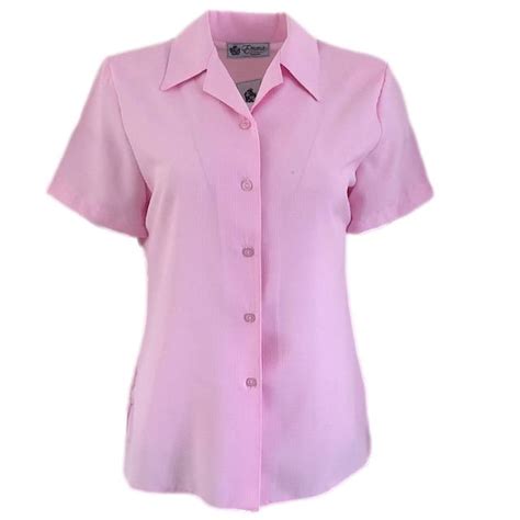 Emma Pink Short Sleeve Blouse