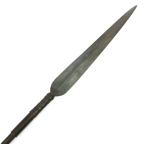 Victorian Era Zulu War Assegai Throwing Spear International Military Antiques