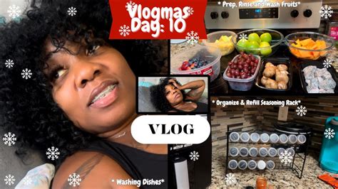 Vlog Fruit Prep Prep With Me Organize With Me Clean Dishes